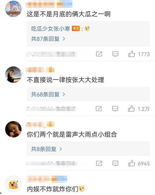 大瓜娱乐圈爆料张小寒,揭秘不为人知的幕后故事
